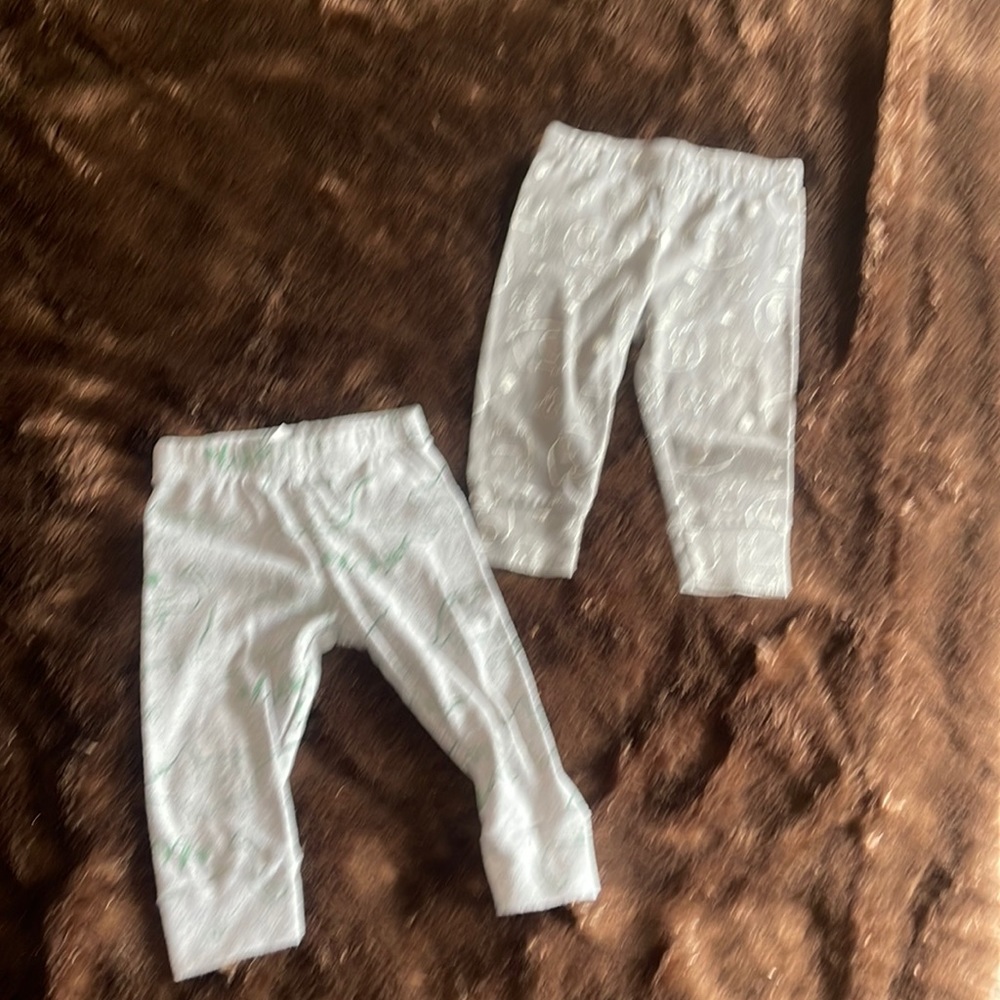 Two pair of Just one you baby pants